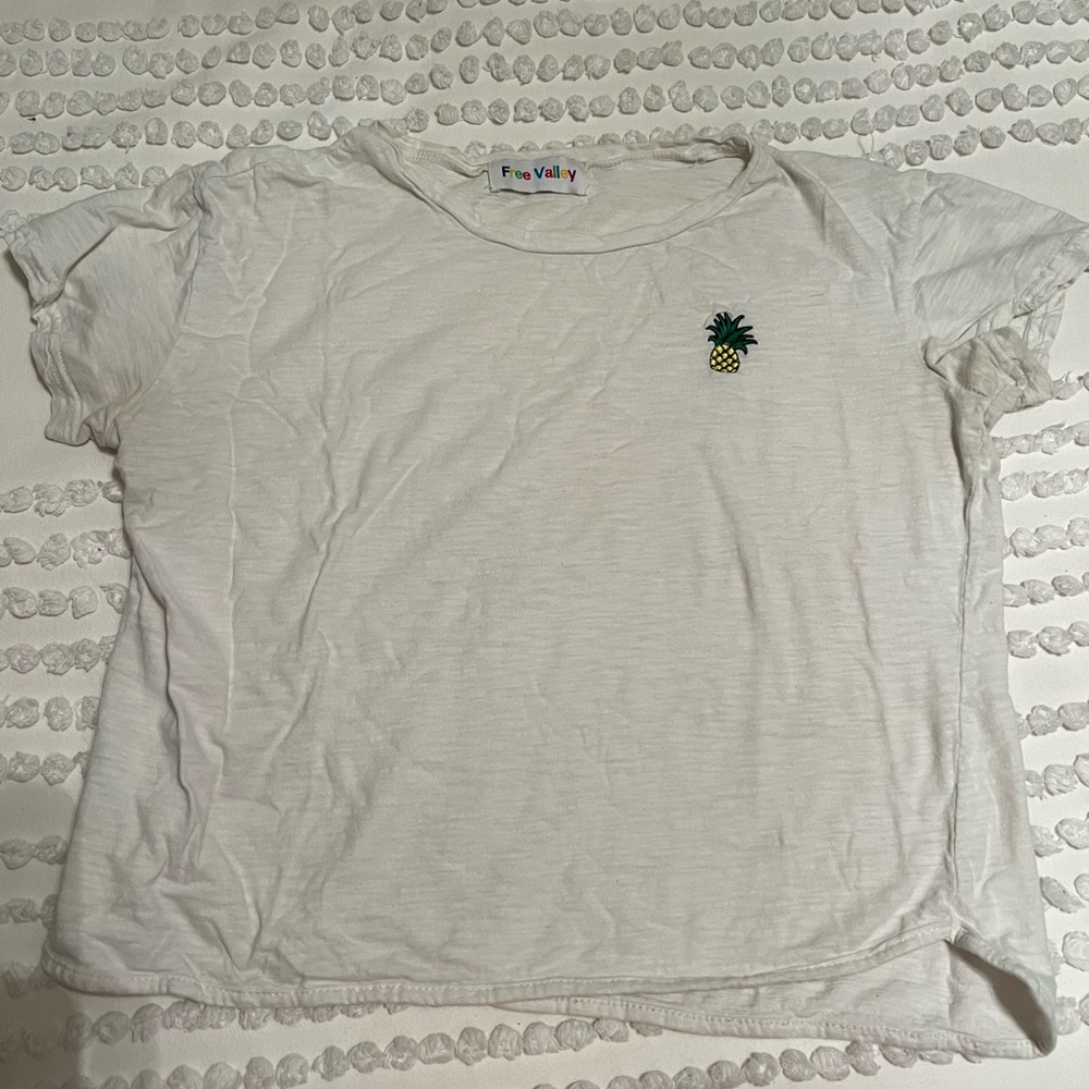 Short sleeve crop top